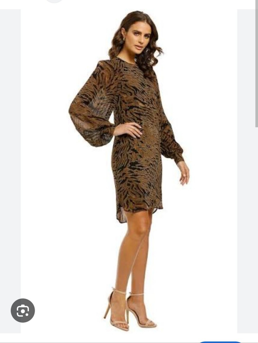 GANNI Georgette Dress